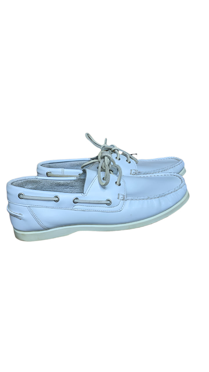 Quoddy Leather Boat Shoes SZ, US 7y Flats
