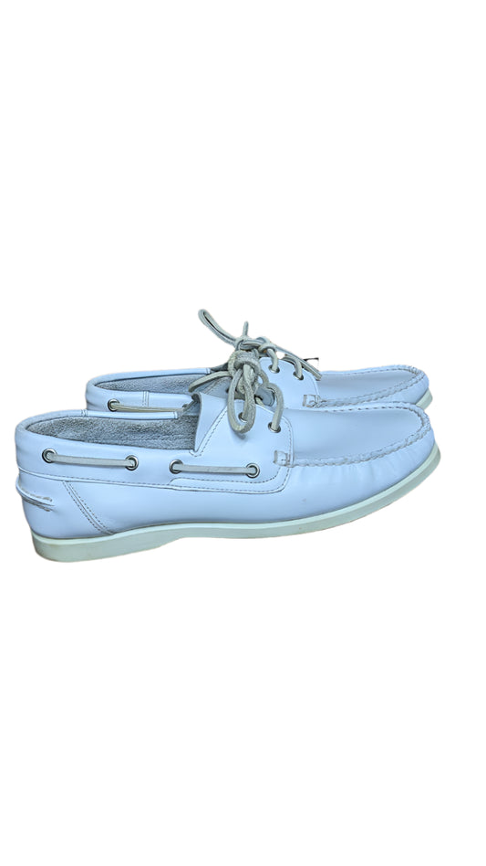 Quoddy Leather Boat Shoes SZ, US 7y Flats
